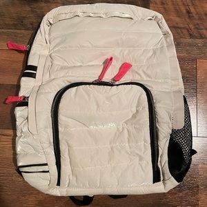 Free People Movement Backpack in white and black